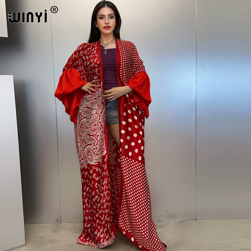 WINYI Summer Kimono Party Dres - огляд і ціна Cover Up Kaftan