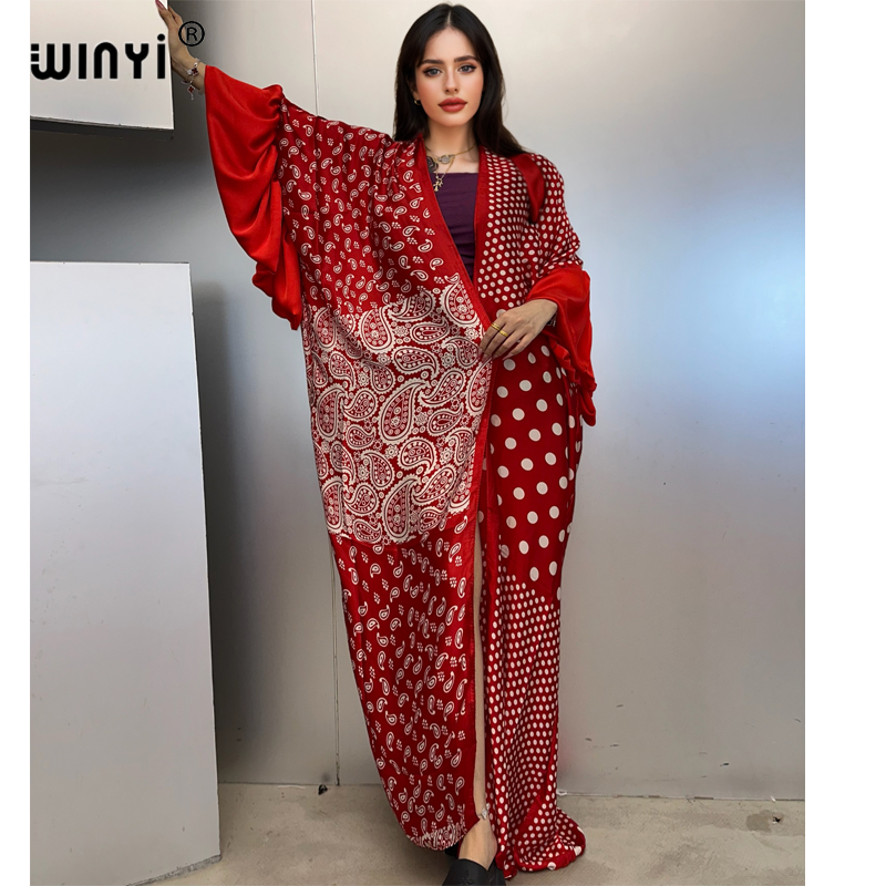 WINYI Summer Kimono Party Dres - огляд і ціна Cover Up Kaftan