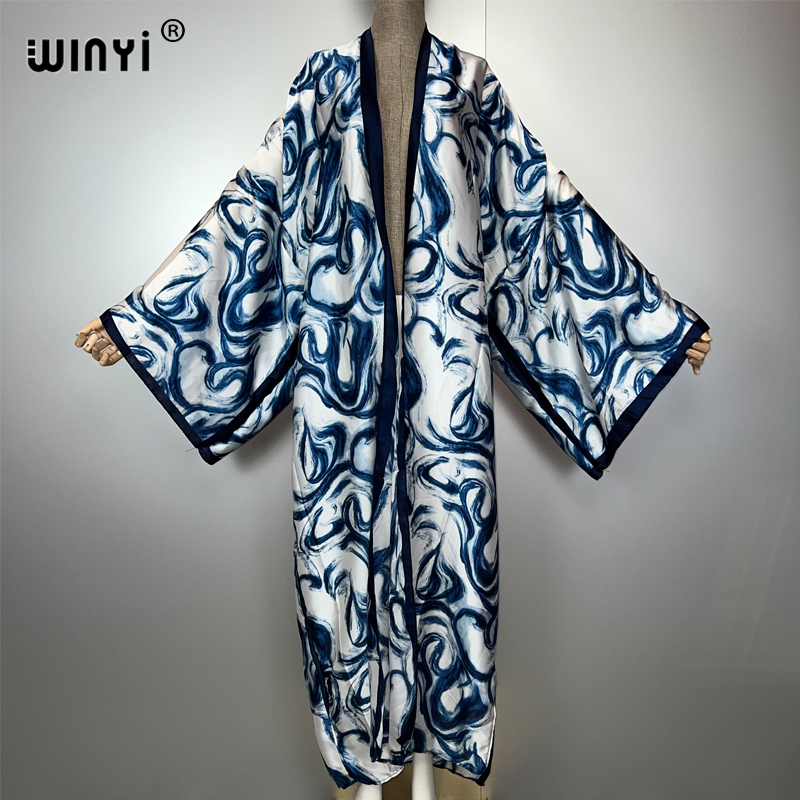 WINYI Bohemian cardigan dress  - огляд і ціна Cover Up Kaftan