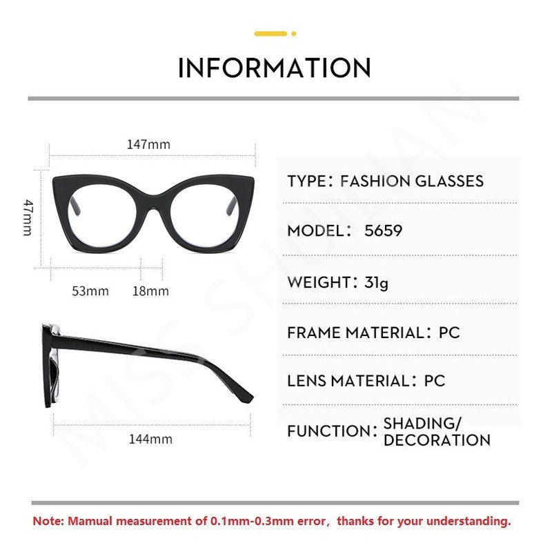 New Fashionable Women Eyeglass - огляд і ціна Sunglasses Cat Eye
