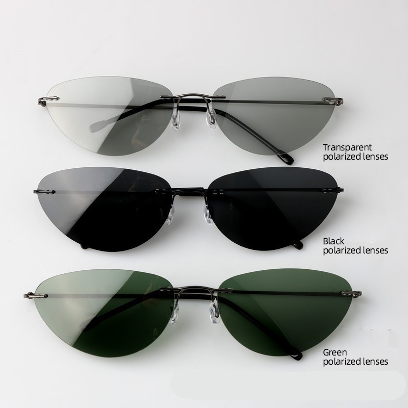 Fashion Rimless Sunglasses, Ca - огляд і ціна Sunglasses Cat Eye