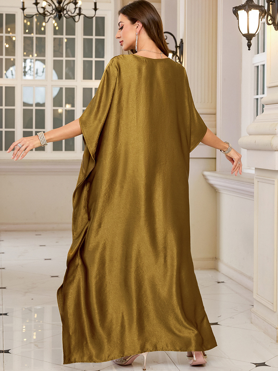 Women Embroidered Long Caftans - огляд і ціна Cover Up Kaftan