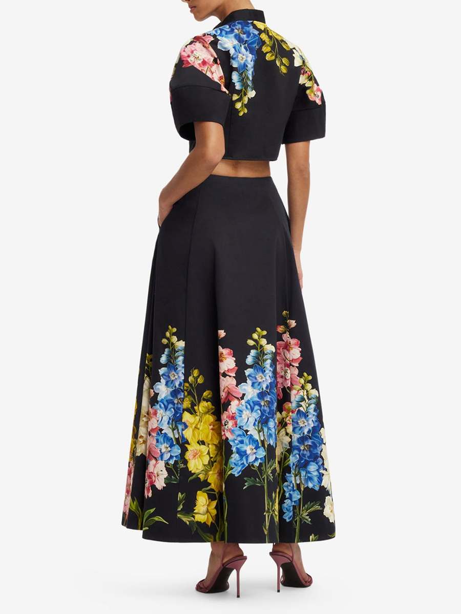 VGH Elegant Floral Printed Two - огляд і ціна Midi Skirt Floral